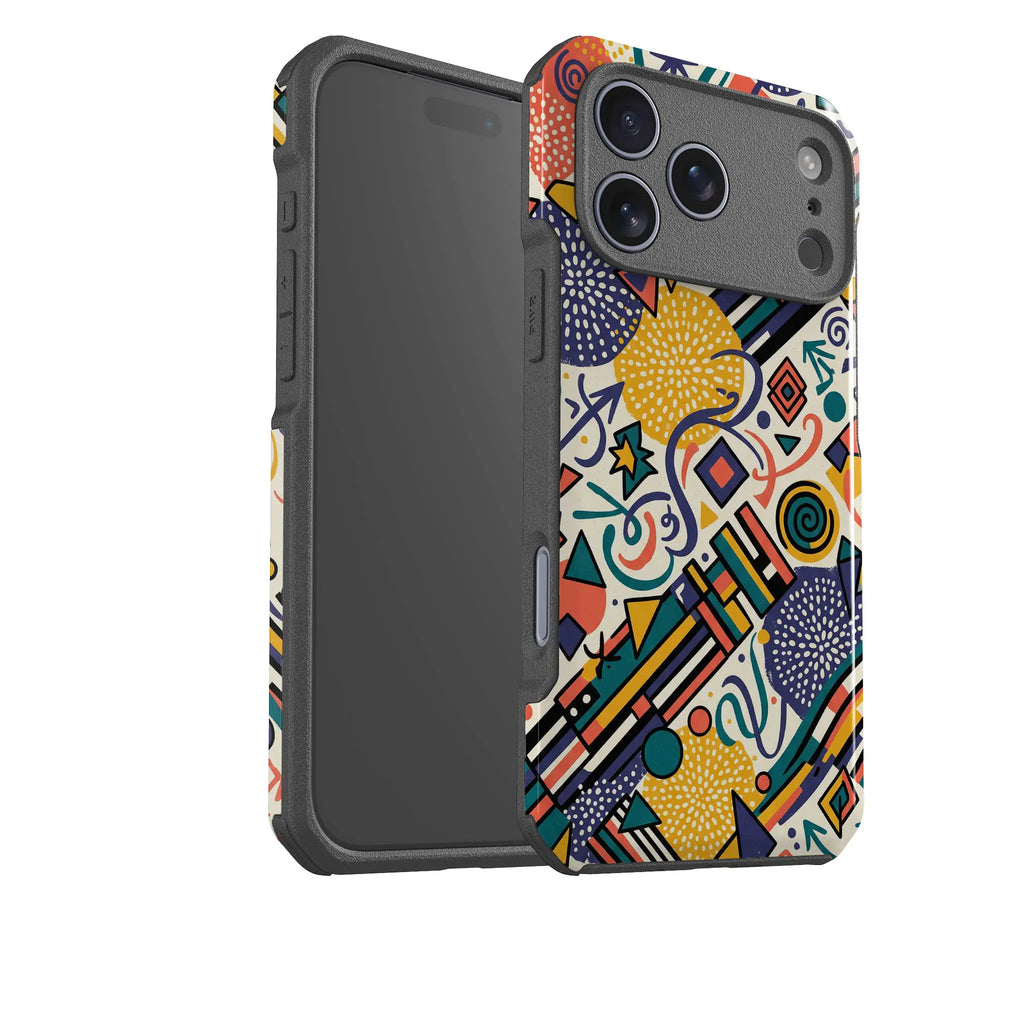 Festival Confetti (Daylight) by Ada Okoye — Impact Armour MagSafe Case for iPhone — Finnaij