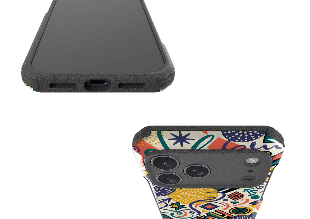 Festival Confetti (Daylight) by Ada Okoye — Impact Armour MagSafe Case for iPhone — Finnaij