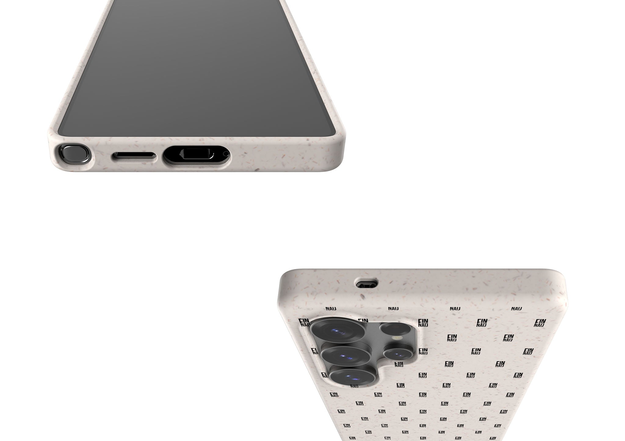 Monogram Natural Bio-degradable Case for Samsung Galaxy — Finnaij
