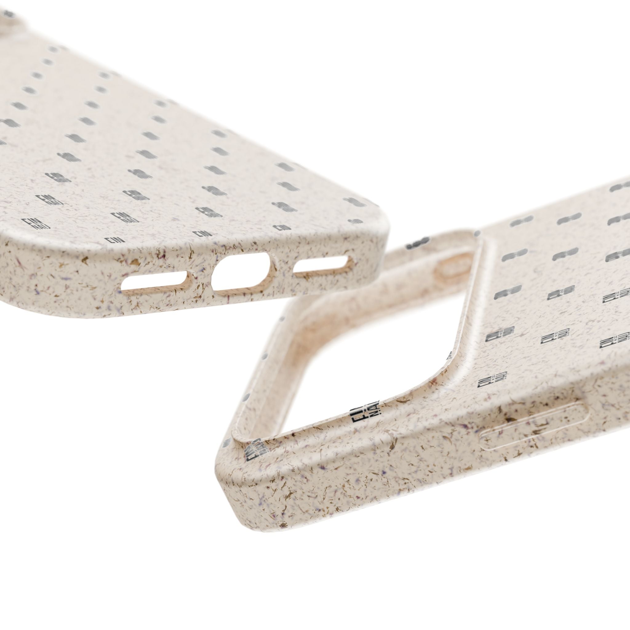 Monogram Natural — iPhone Bio-degradable Case — Finnaij
