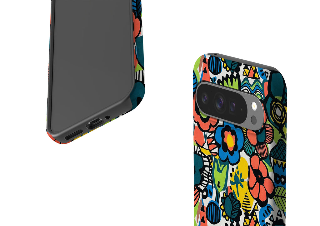 Floral Street Nordic by Salla Niemi Tough Case for Google Pixel — Finnaij