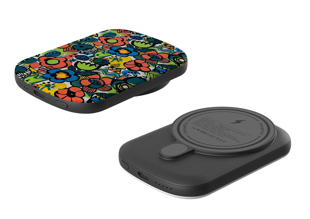 Floral Street Nordic by Salla Niemi — MagSafe CHARGEPOD — Finnaij