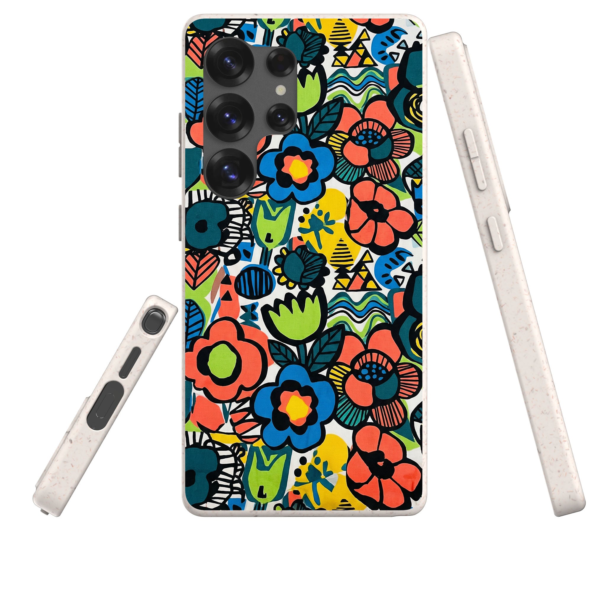 Floral Street Nordic by Salla Niemi Bio-degradable Case for Samsung Galaxy — Finnaij
