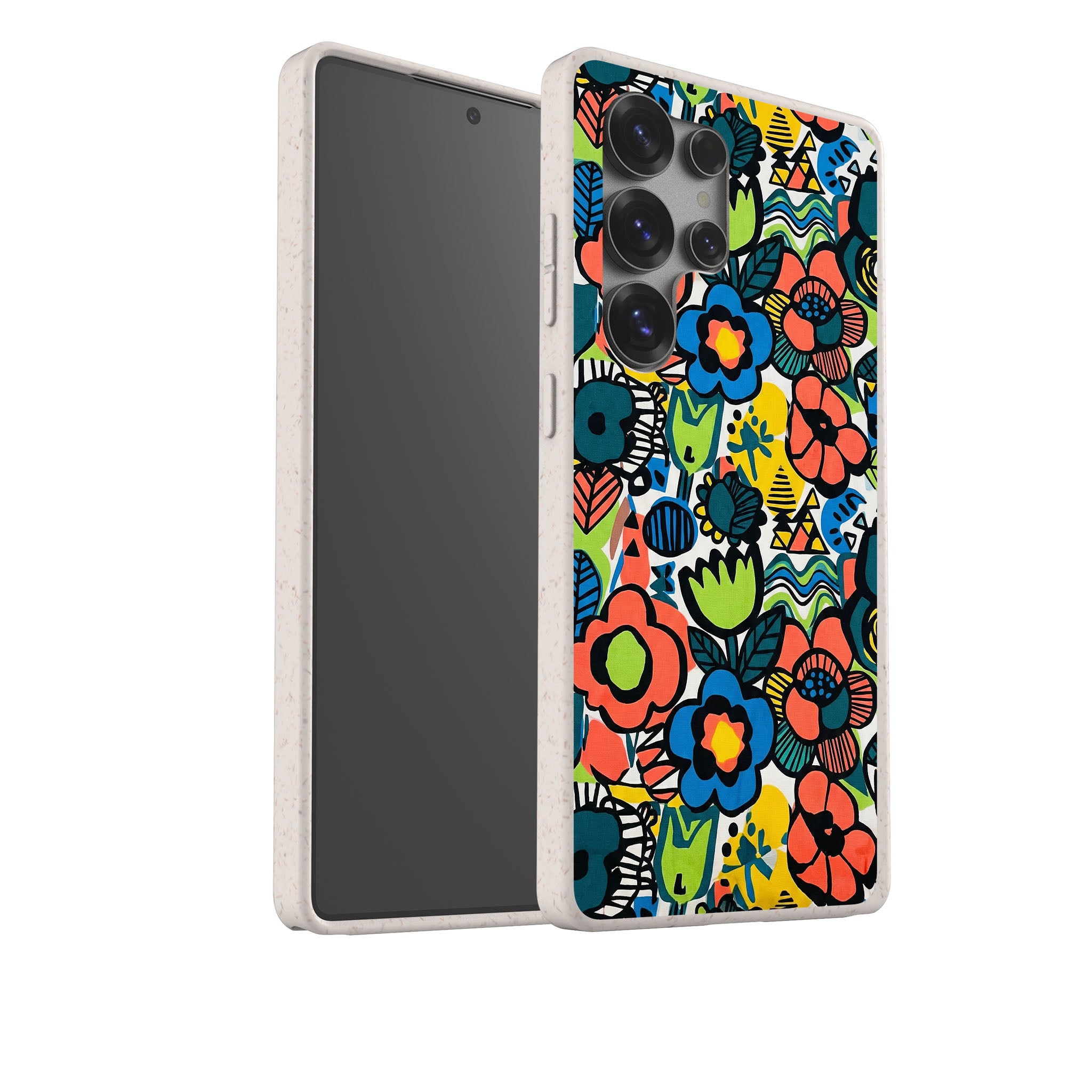 Floral Street Nordic by Salla Niemi Bio-degradable Case for Samsung Galaxy — Finnaij