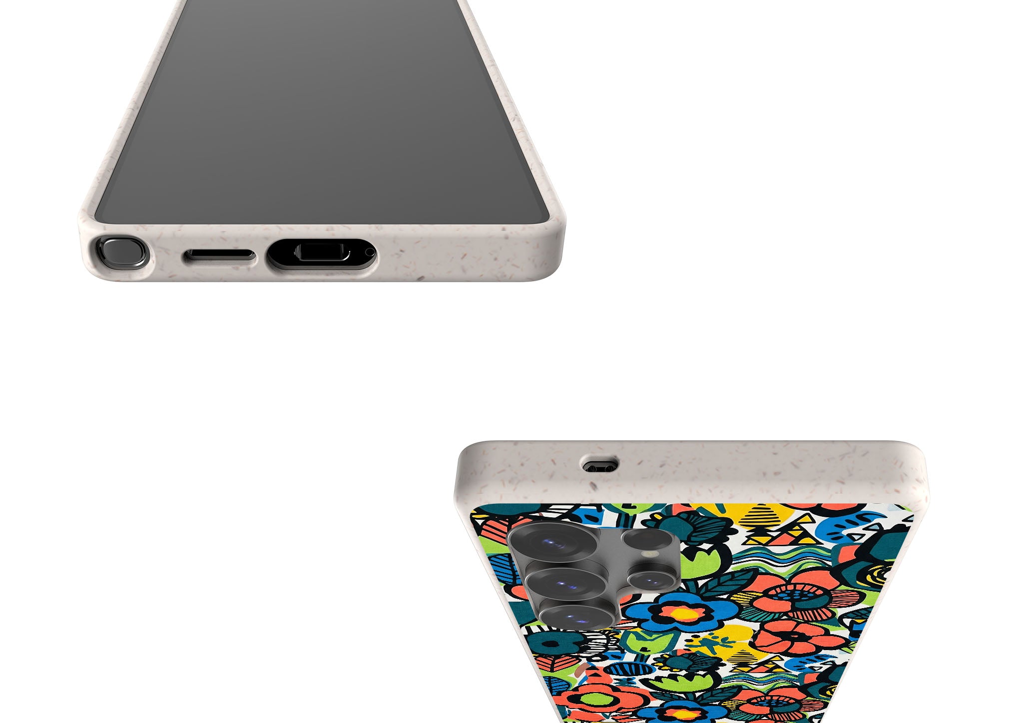 Floral Street Nordic by Salla Niemi Bio-degradable Case for Samsung Galaxy — Finnaij
