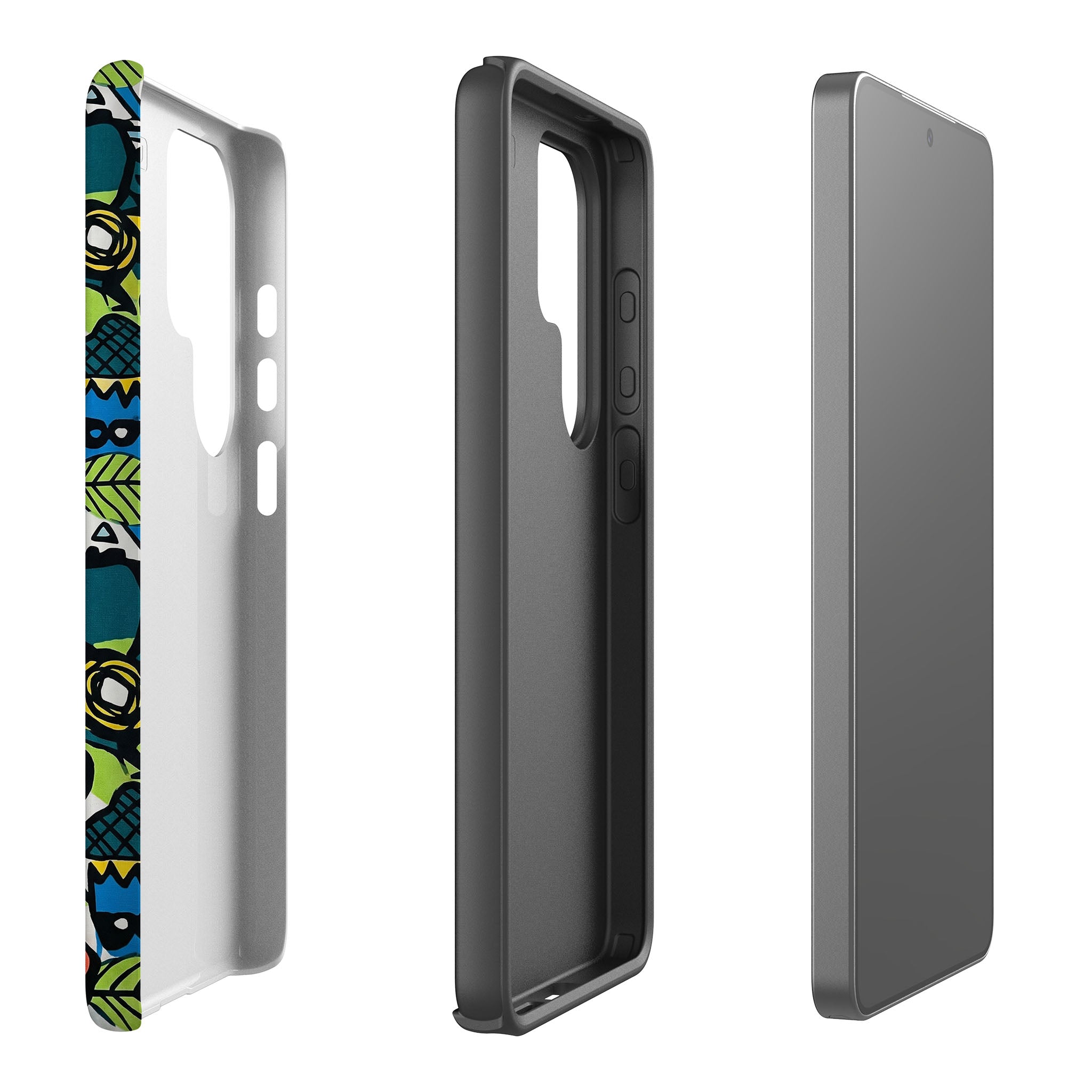 Floral Street Nordic by Salla Niemi Tough Case for Samsung Galaxy — Finnaij