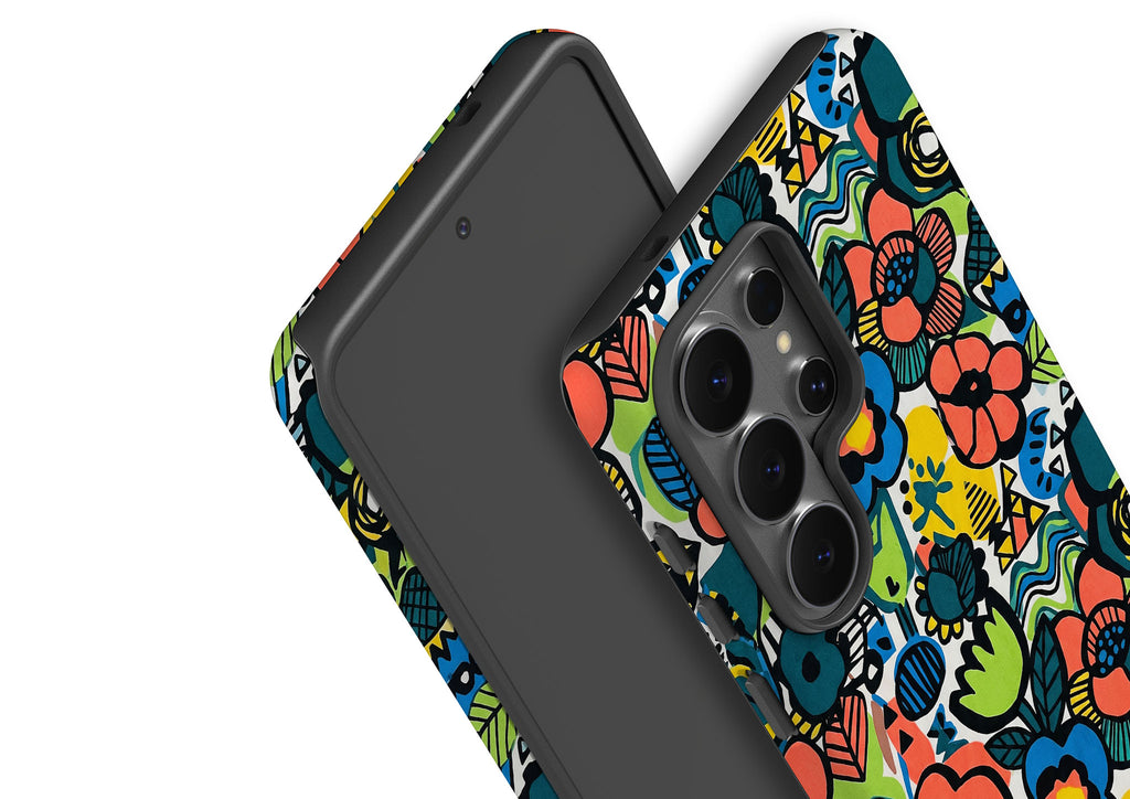 Floral Street Nordic by Salla Niemi Tough Case for Samsung Galaxy — Finnaij