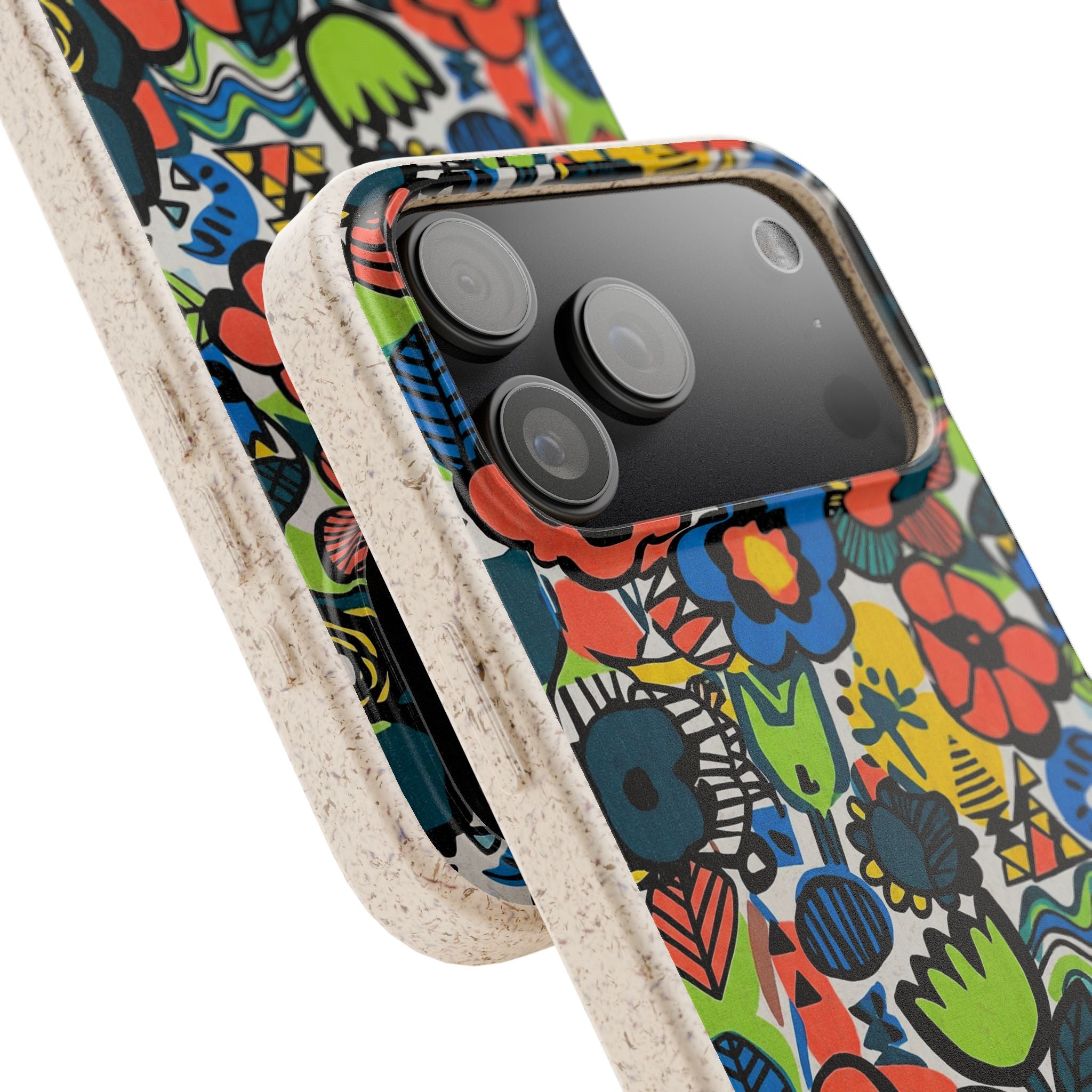 Floral Street Nordic by Salla Niemi — iPhone Bio-degradable Case — Finnaij