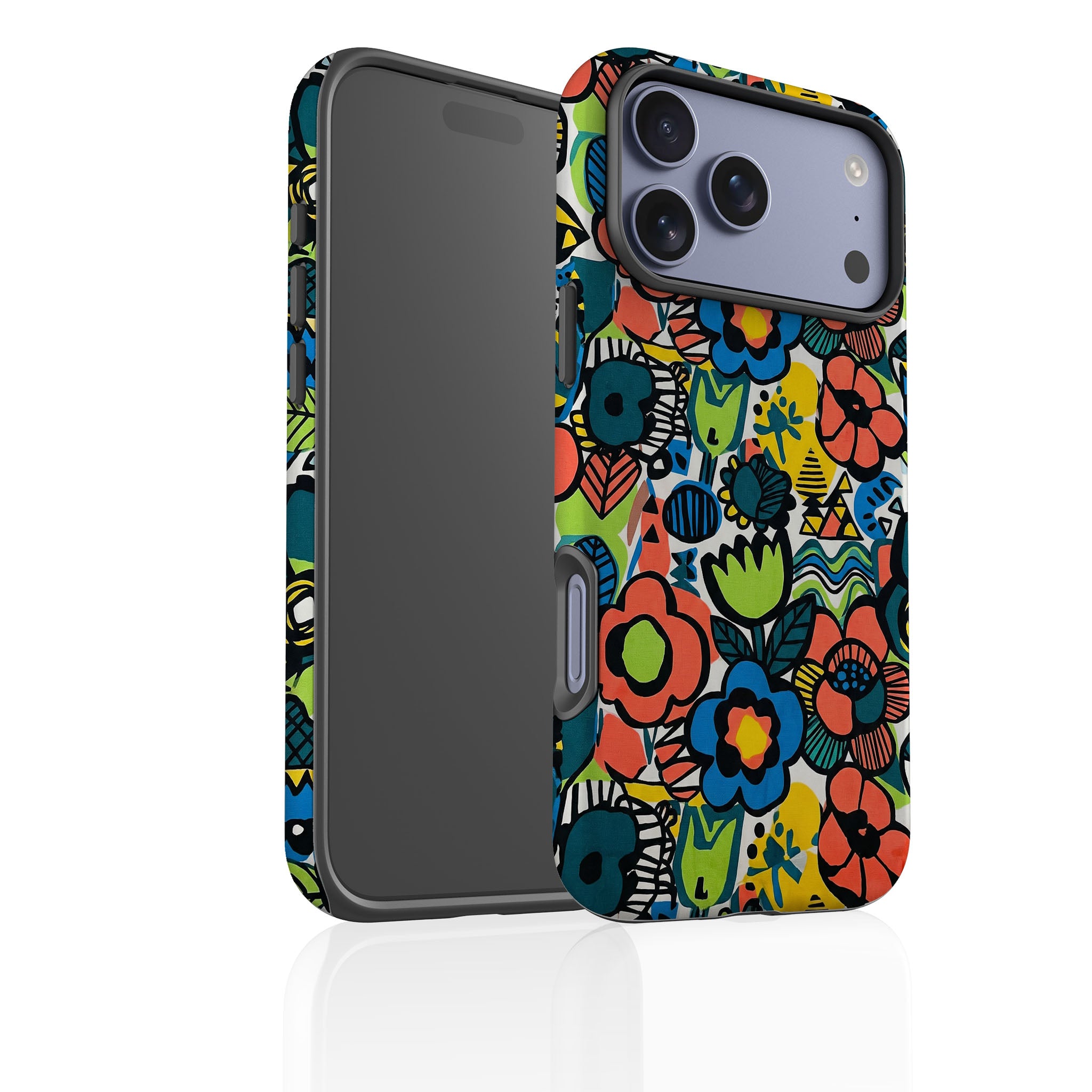 Floral Street Nordic by Salla Niemi Tough Case for iPhone — Finnaij