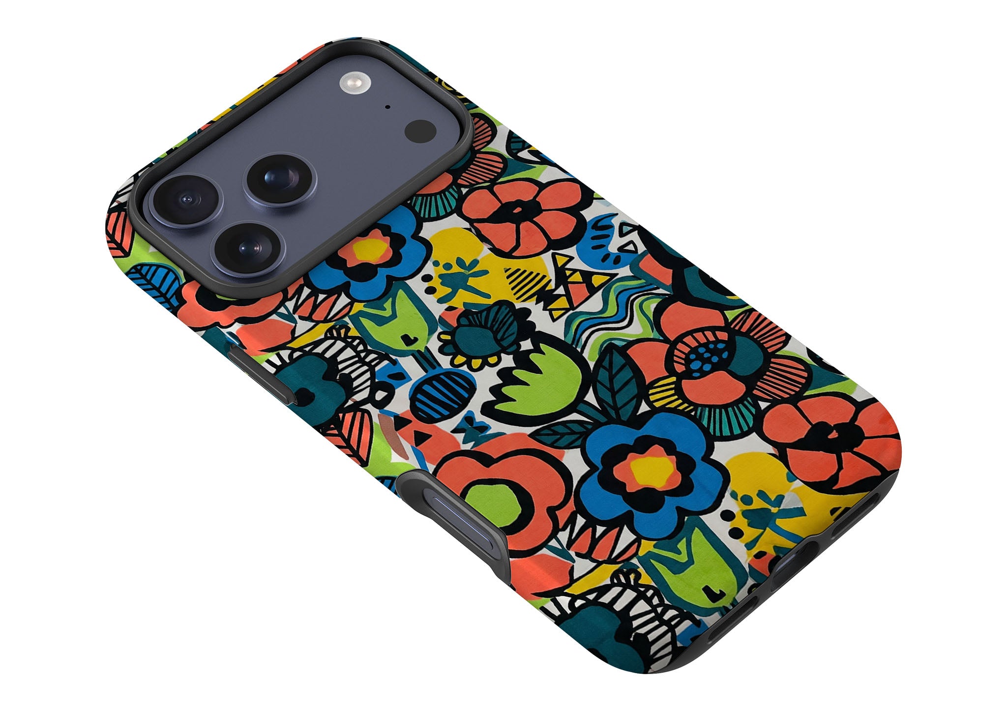 Floral Street Nordic by Salla Niemi Tough Case for iPhone — Finnaij