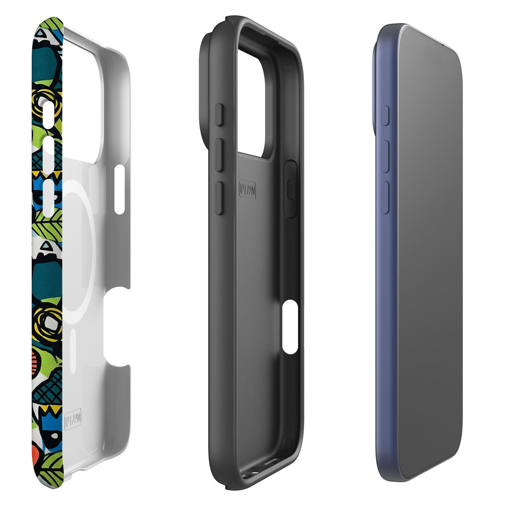 Floral Street Nordic by Salla Niemi — Magsafe Tough Case for iPhone — Finnaij