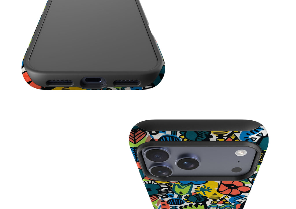 Floral Street Nordic by Salla Niemi — Magsafe Tough Case for iPhone — Finnaij