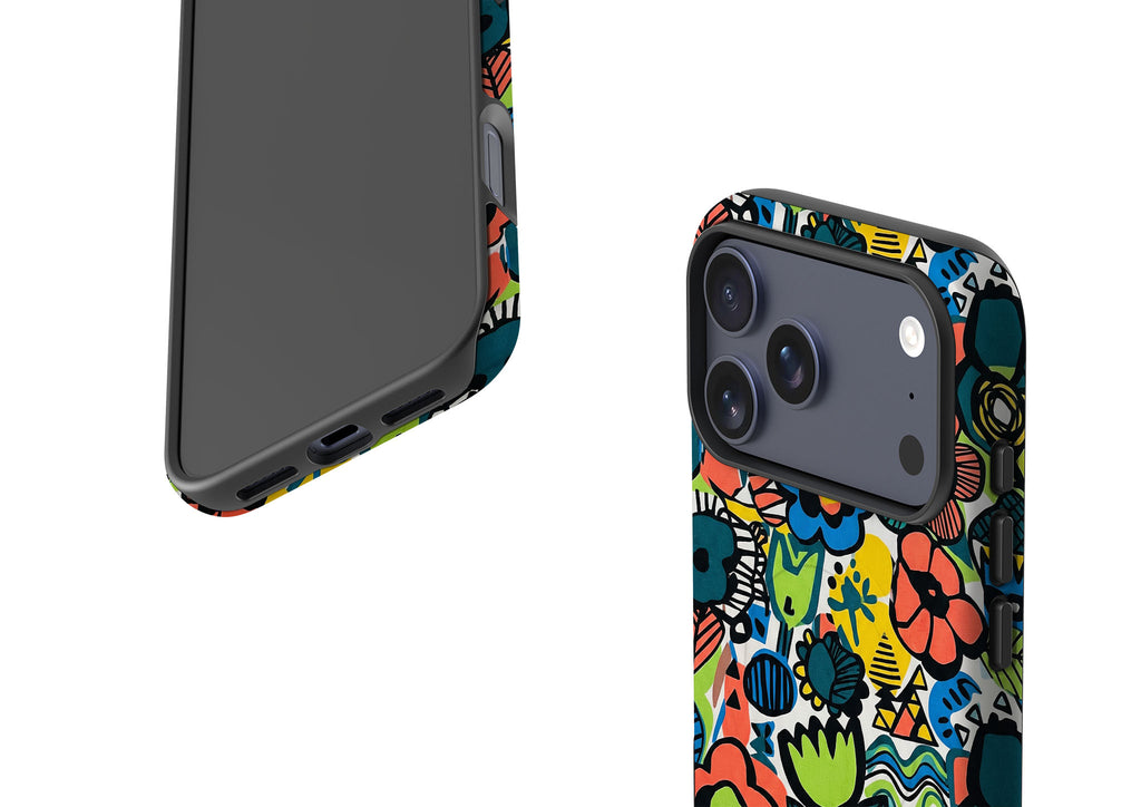 Floral Street Nordic by Salla Niemi — Magsafe Tough Case for iPhone — Finnaij