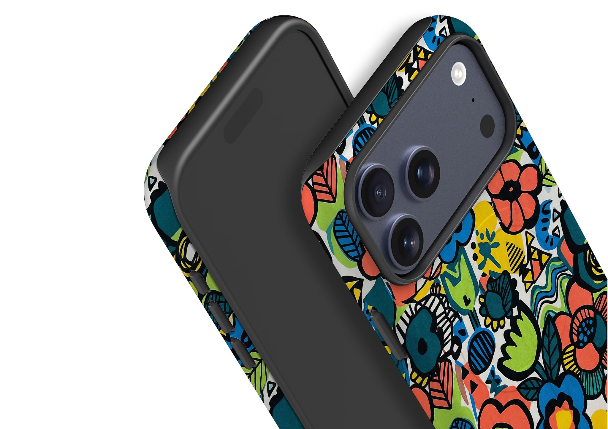 Floral Street Nordic by Salla Niemi — Magsafe Tough Case for iPhone — Finnaij