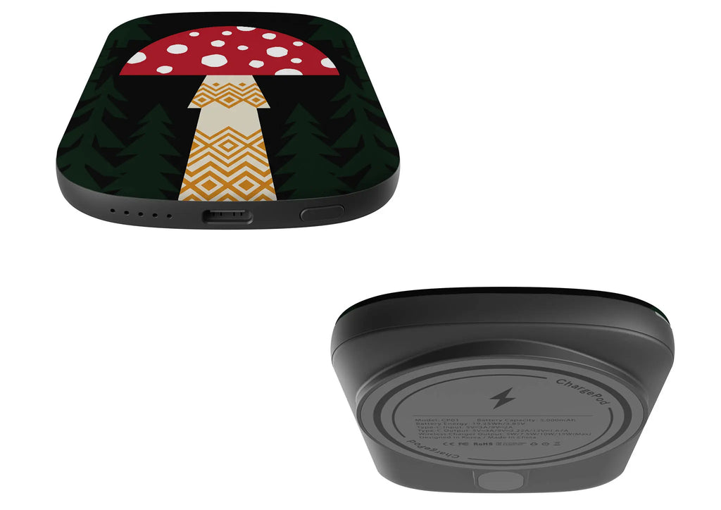 Fly Agaric — MagSafe CHARGEPOD — Finnaij