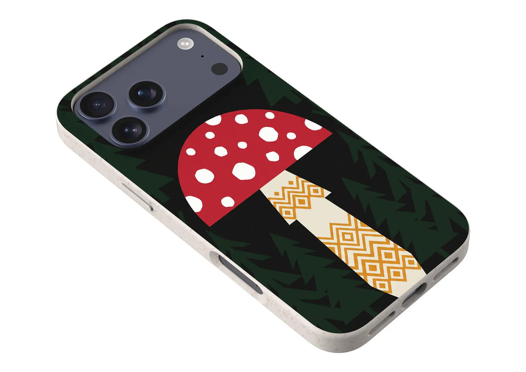 Fly Agaric — iPhone Bio-degradable Case — Finnaij