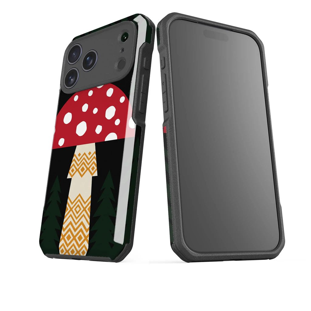 Fly Agaric — Impact Armour MagSafe Case for iPhone — Finnaij