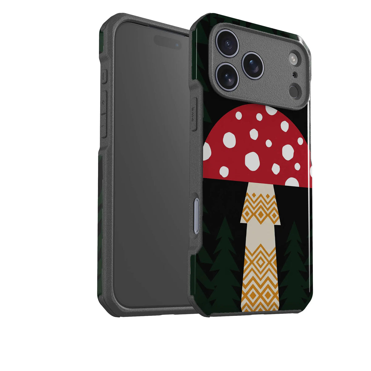 Fly Agaric — Impact Armour MagSafe Case for iPhone — Finnaij
