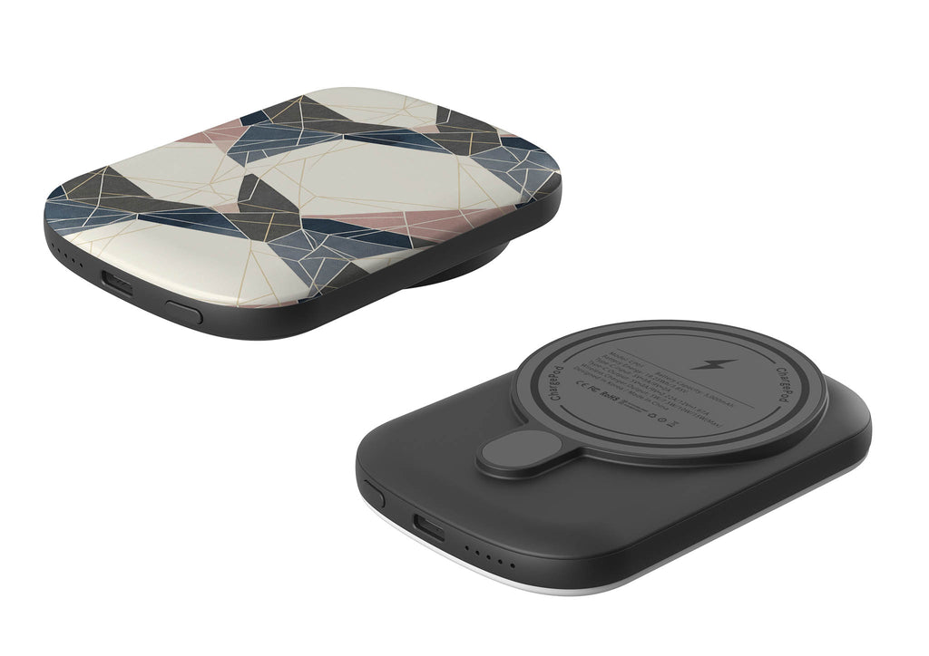 Frozen Lake Geometry by Elsi Vaarala — MagSafe CHARGEPOD — Finnaij
