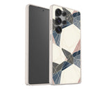 Frozen Lake Geometry by Elsi Vaarala Bio-degradable Case for Samsung Galaxy — Finnaij
