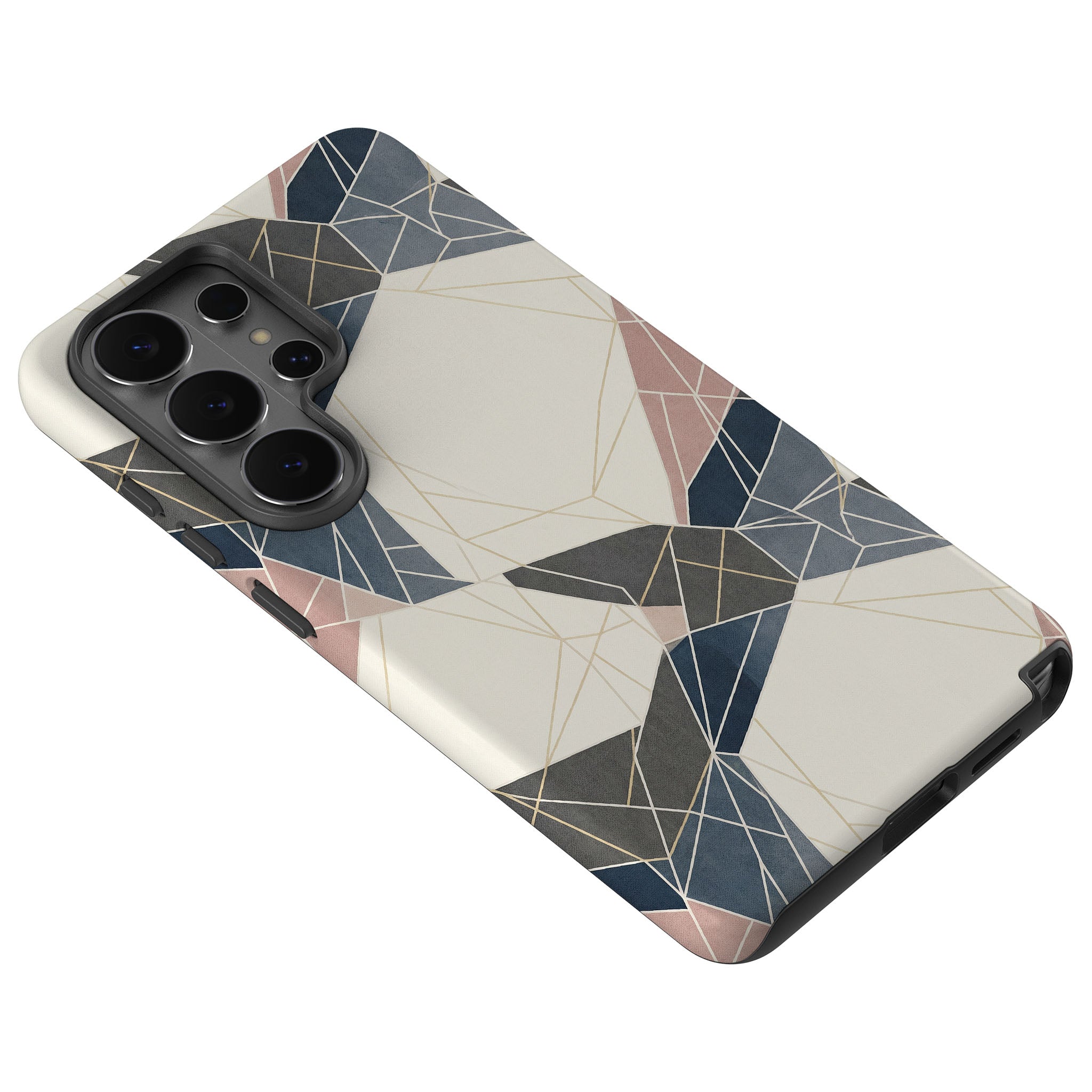 Frozen Lake Geometry by Elsi Vaarala Tough Case for Samsung Galaxy — Finnaij