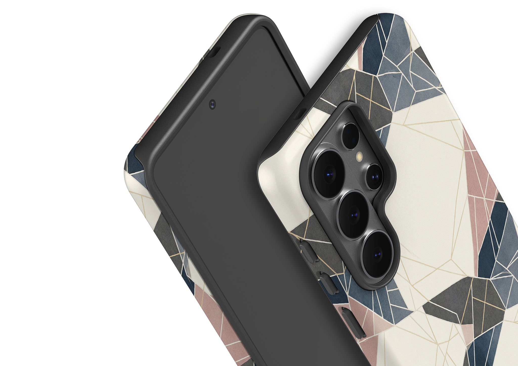 Frozen Lake Geometry by Elsi Vaarala Tough Case for Samsung Galaxy — Finnaij
