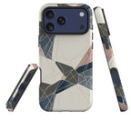 Frozen Lake Geometry by Elsi Vaarala Tough Case for iPhone — Finnaij