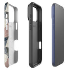 Frozen Lake Geometry by Elsi Vaarala Tough Case for iPhone — Finnaij