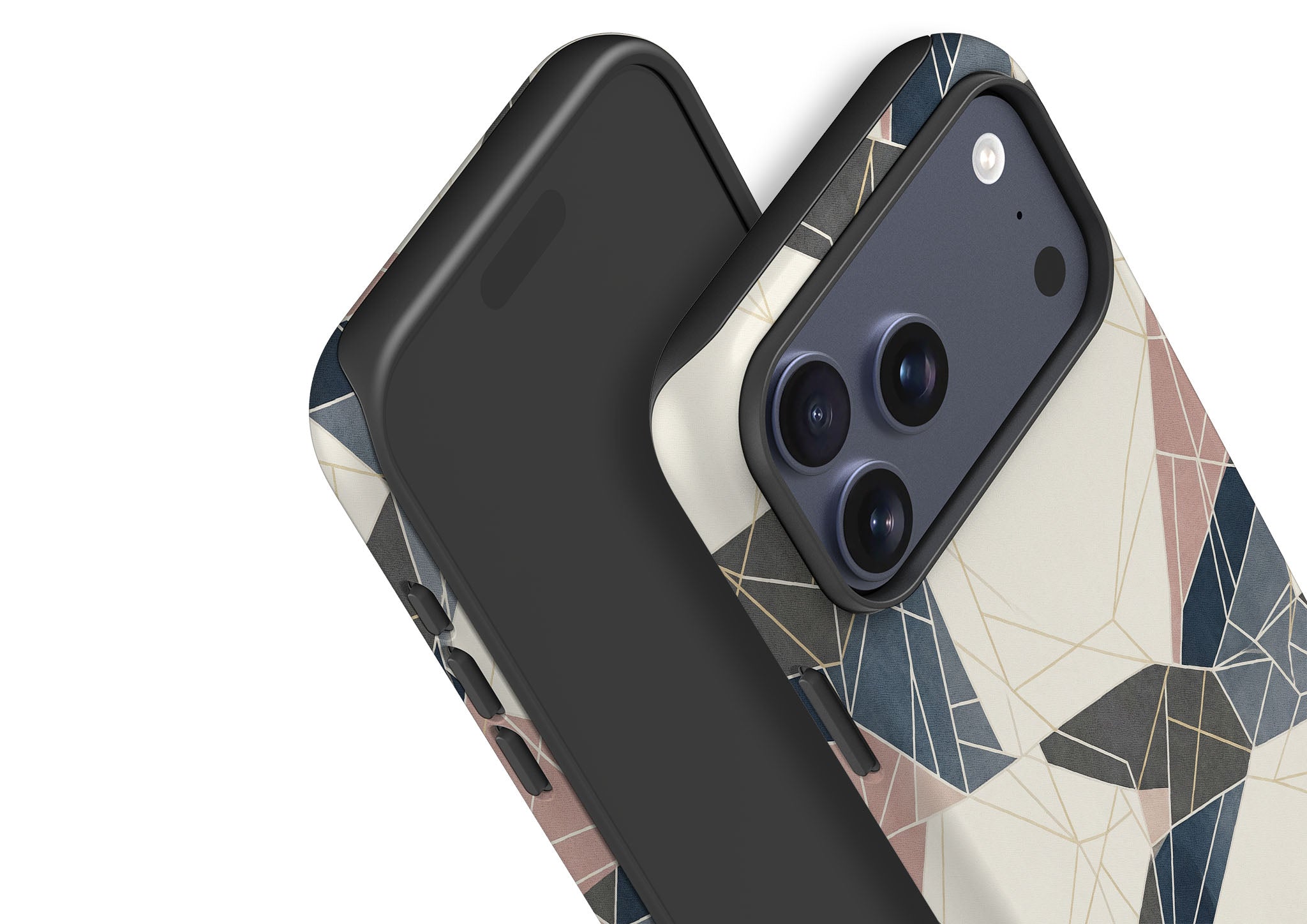Frozen Lake Geometry by Elsi Vaarala — Tough Case for iPhone — Finnaij