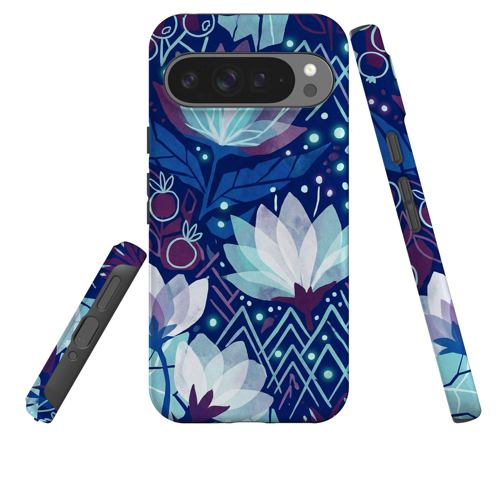 Frozen Lake Petals by Aino Kallio Tough Case for Google Pixel — Finnaij