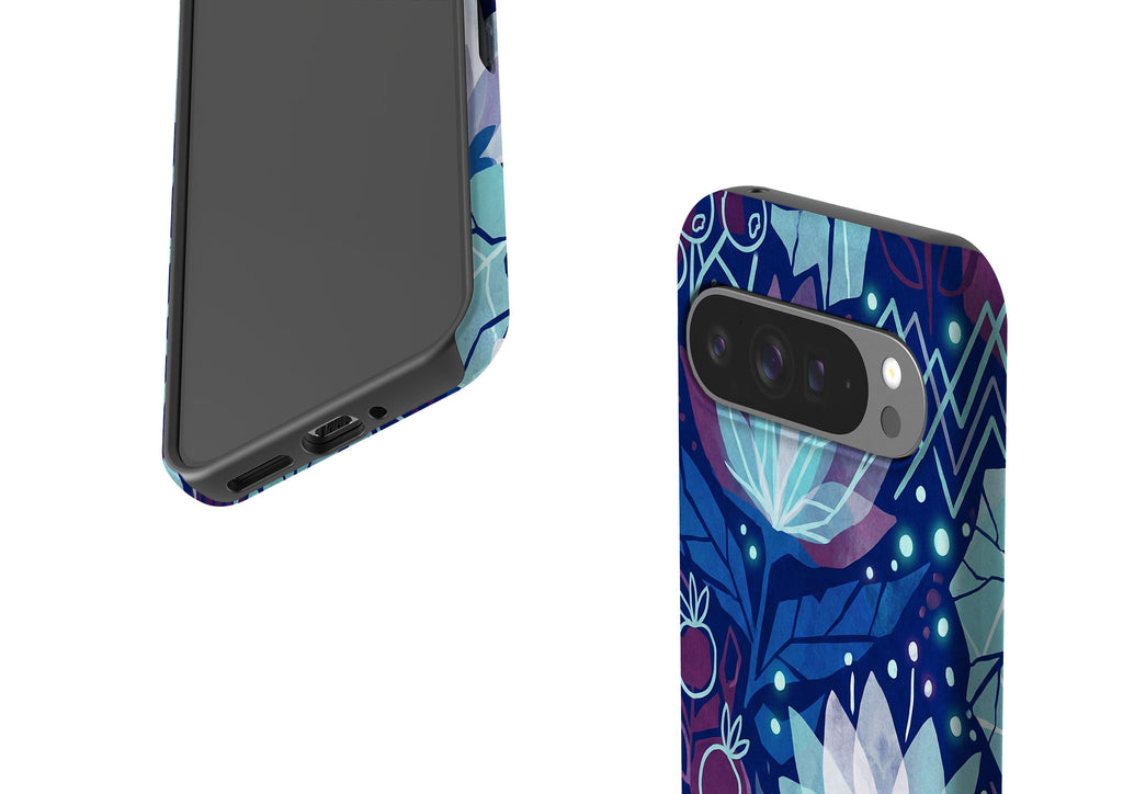 Frozen Lake Petals by Aino Kallio Tough Case for Google Pixel — Finnaij