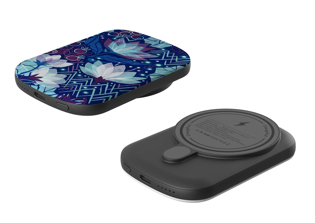 Frozen Lake Petals by Aino Kallio — MagSafe CHARGEPOD — Finnaij