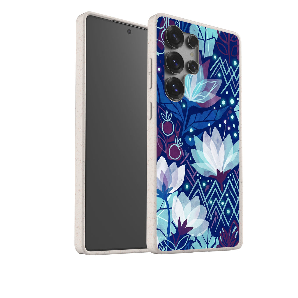 Frozen Lake Petals by Aino Kallio Bio-degradable Case for Samsung Galaxy — Finnaij