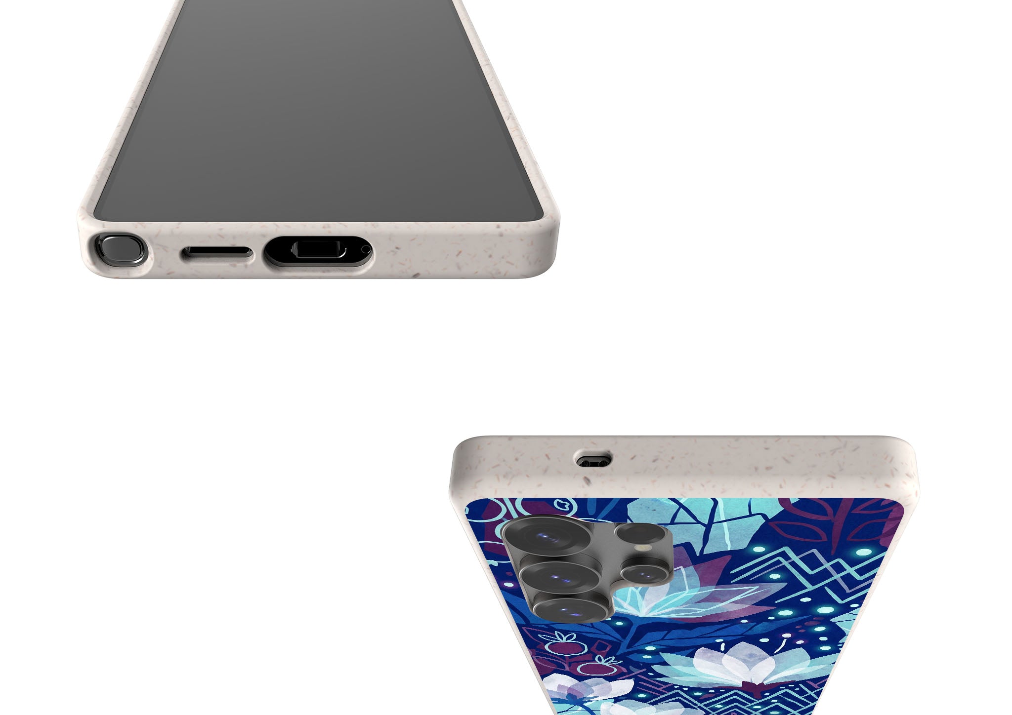 Frozen Lake Petals by Aino Kallio Bio-degradable Case for Samsung Galaxy — Finnaij
