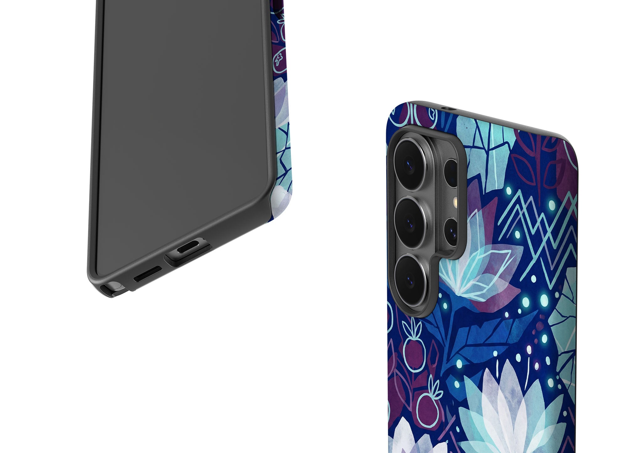Frozen Lake Petals by Aino Kallio Tough Case for Samsung Galaxy — Finnaij