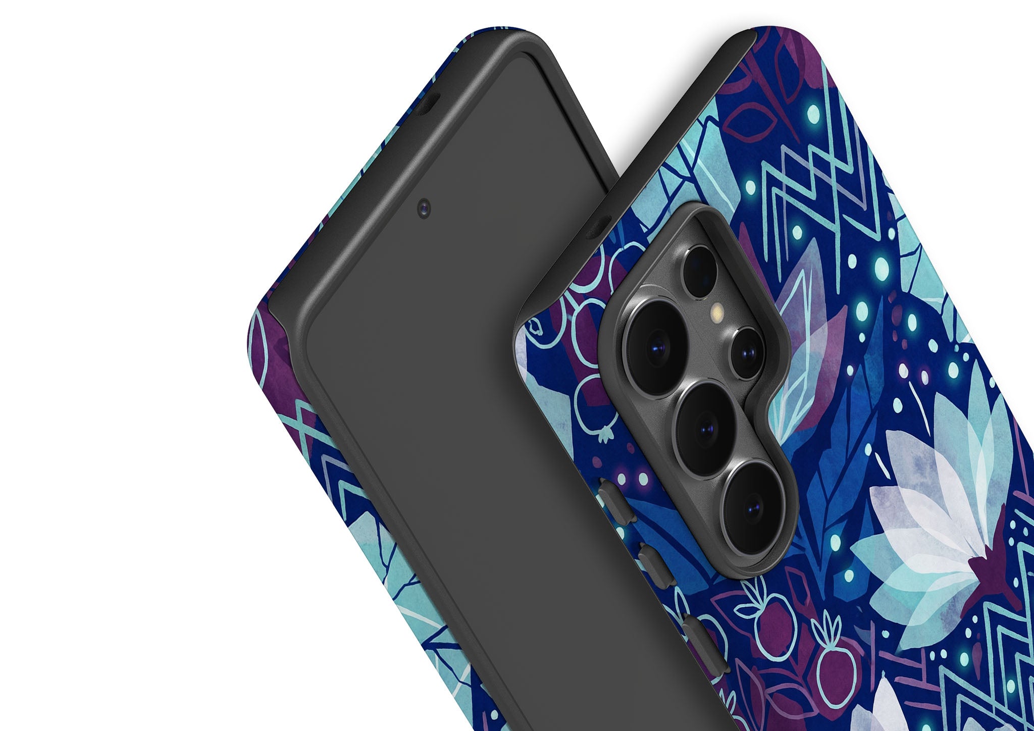 Frozen Lake Petals by Aino Kallio Tough Case for Samsung Galaxy — Finnaij