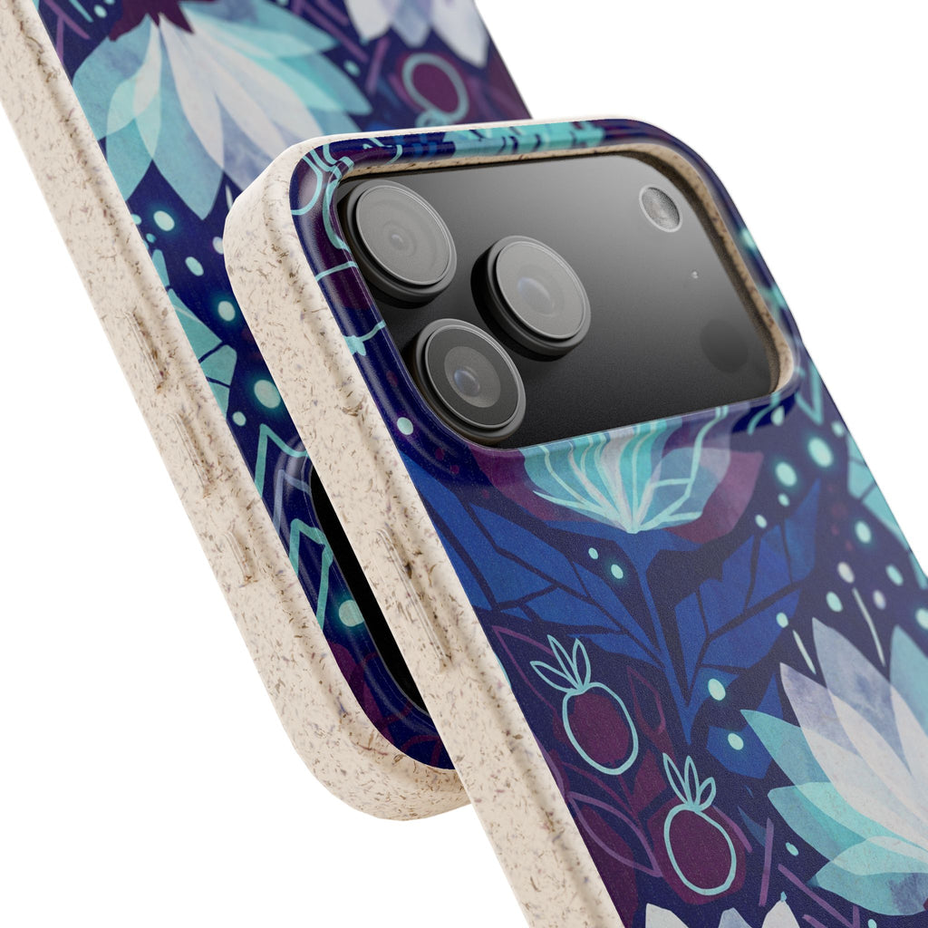Frozen Lake Petals by Aino Kallio — iPhone Bio-degradable Case — Finnaij
