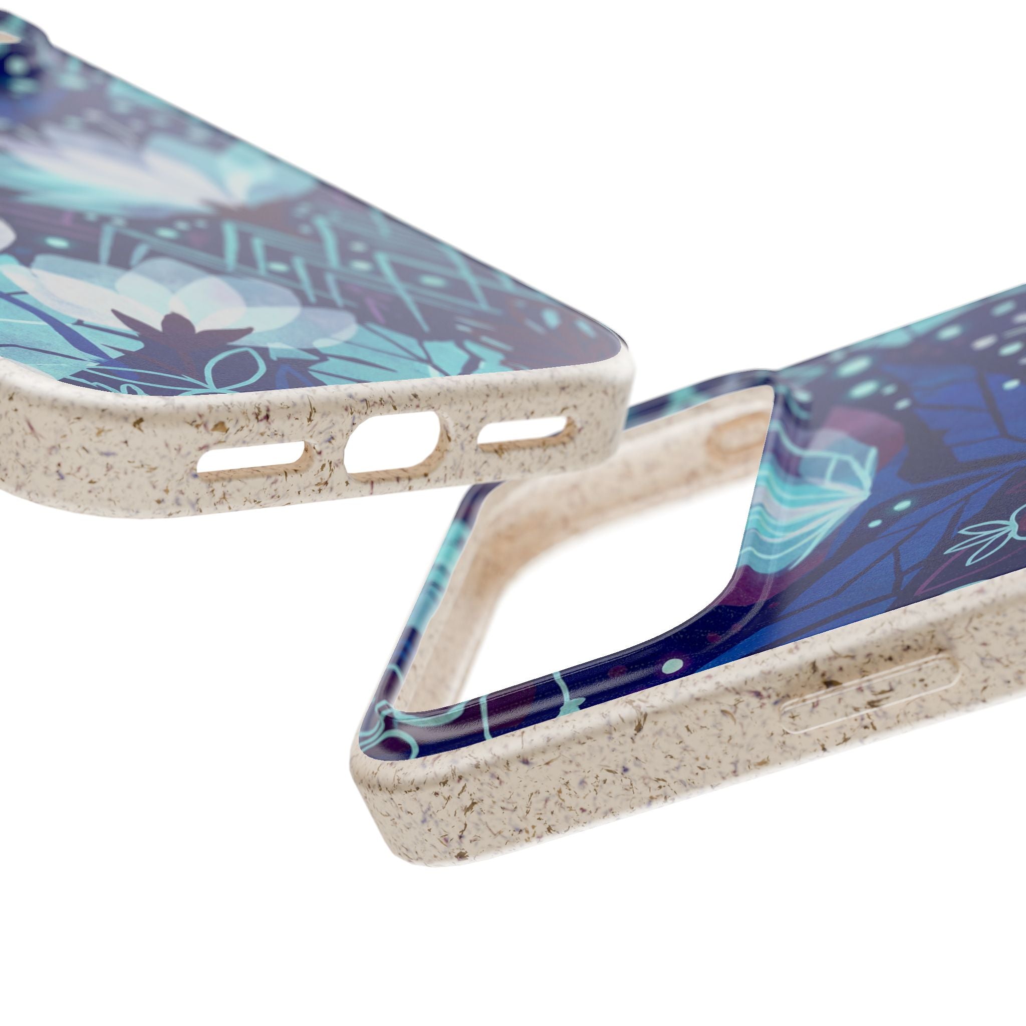 Frozen Lake Petals by Aino Kallio — iPhone Bio-degradable Case — Finnaij