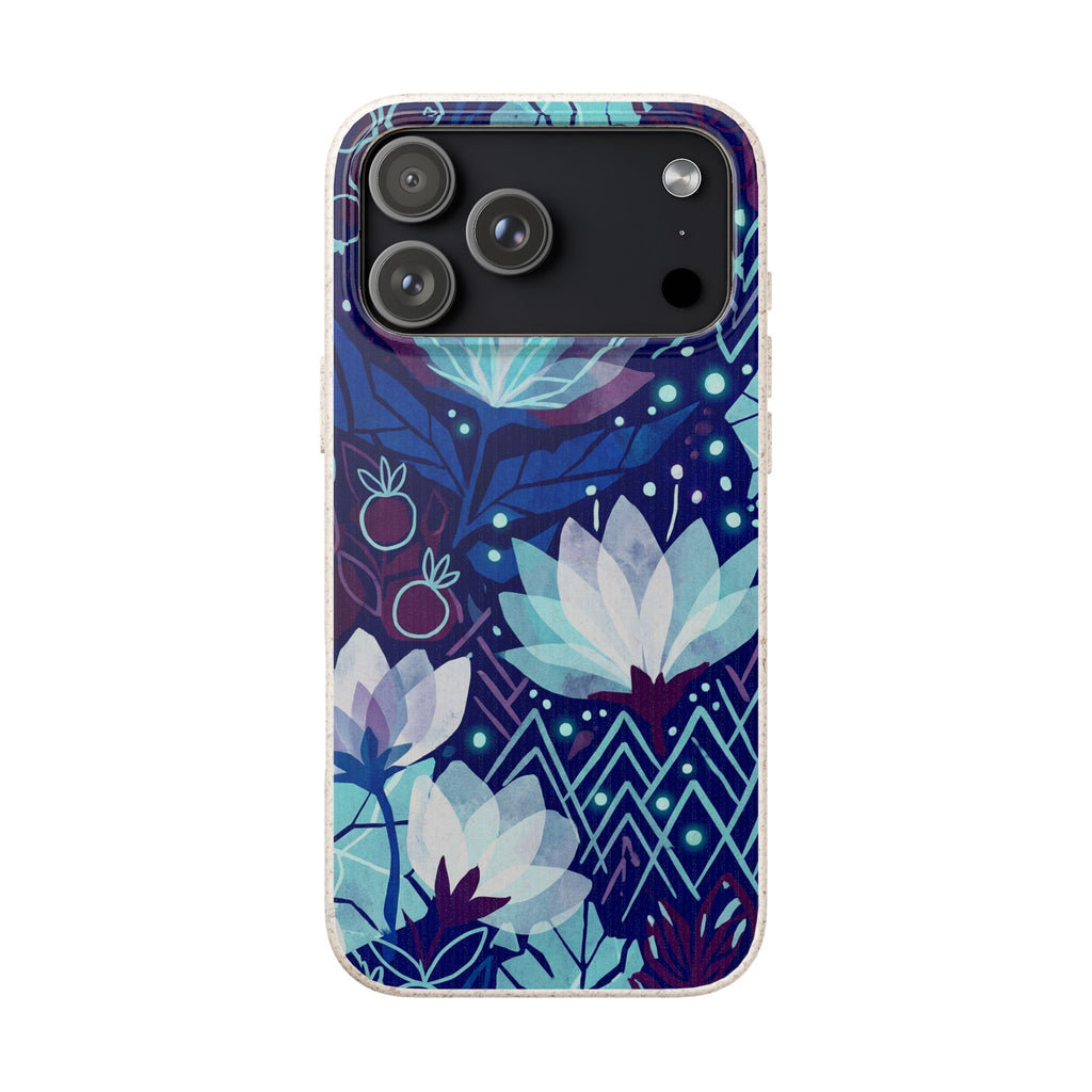 Frozen Lake Petals by Aino Kallio — iPhone Bio-degradable Case — Finnaij