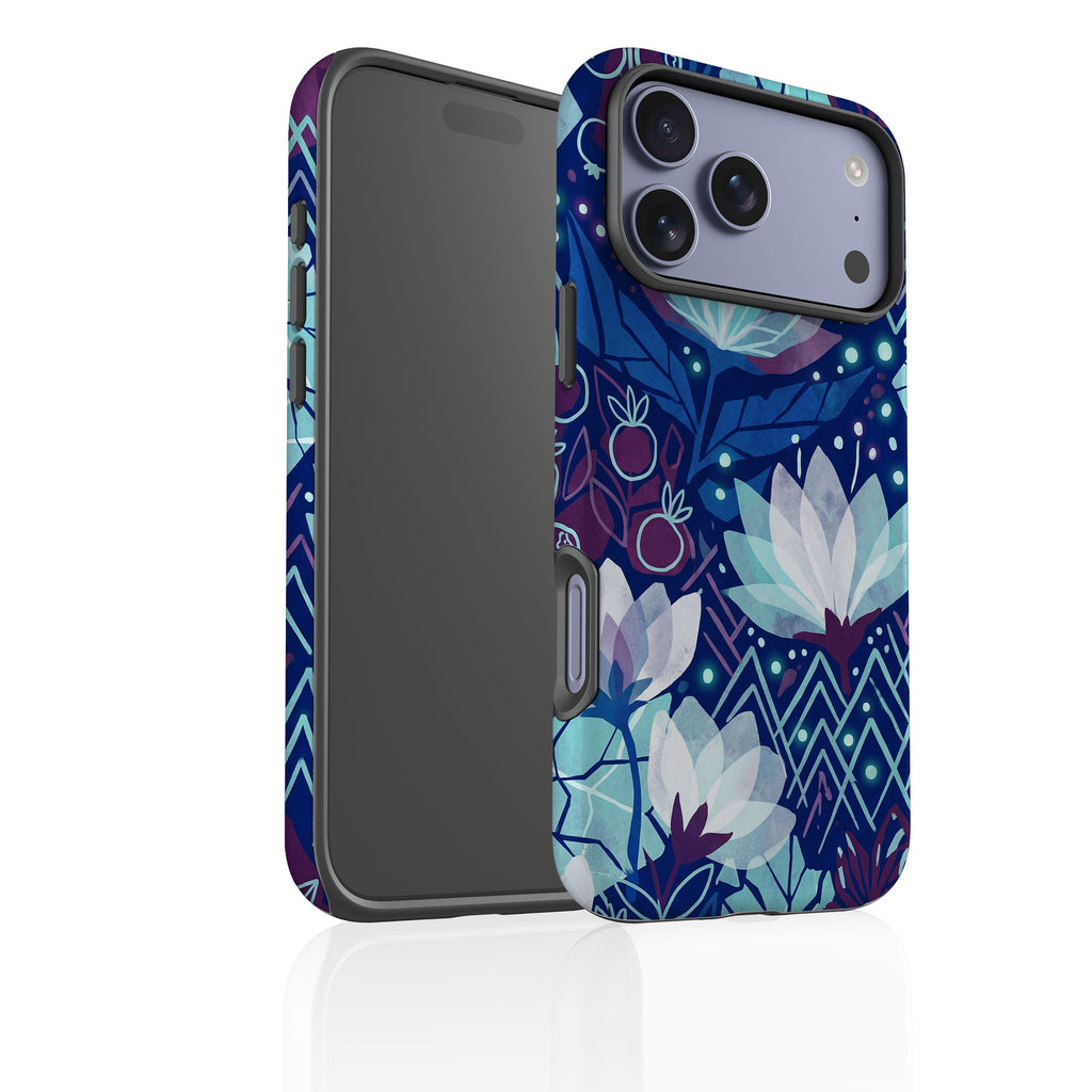 Frozen Lake Petals by Aino Kallio Tough Case for iPhone — Finnaij