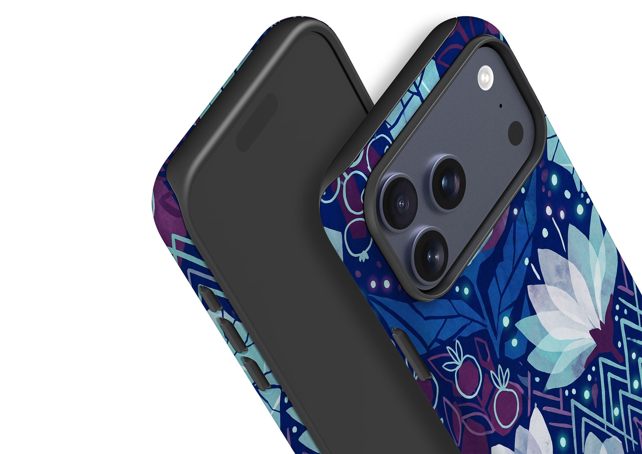Frozen Lake Petals by Aino Kallio Tough Case for iPhone — Finnaij