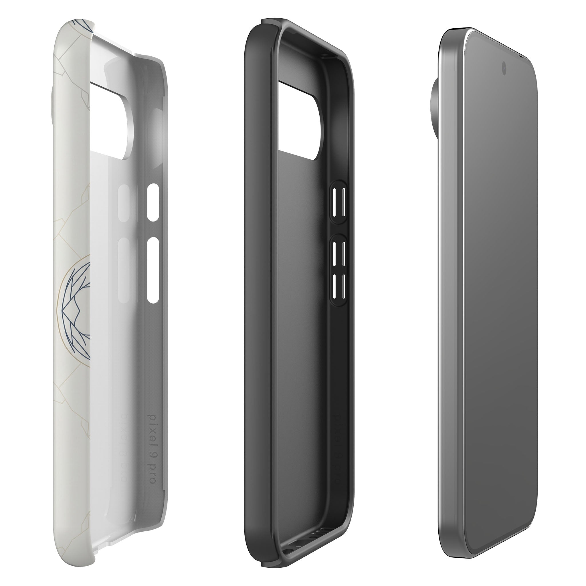 Frozen Lake Silence by Elsi Vaarala Tough Case for Google Pixel — Finnaij