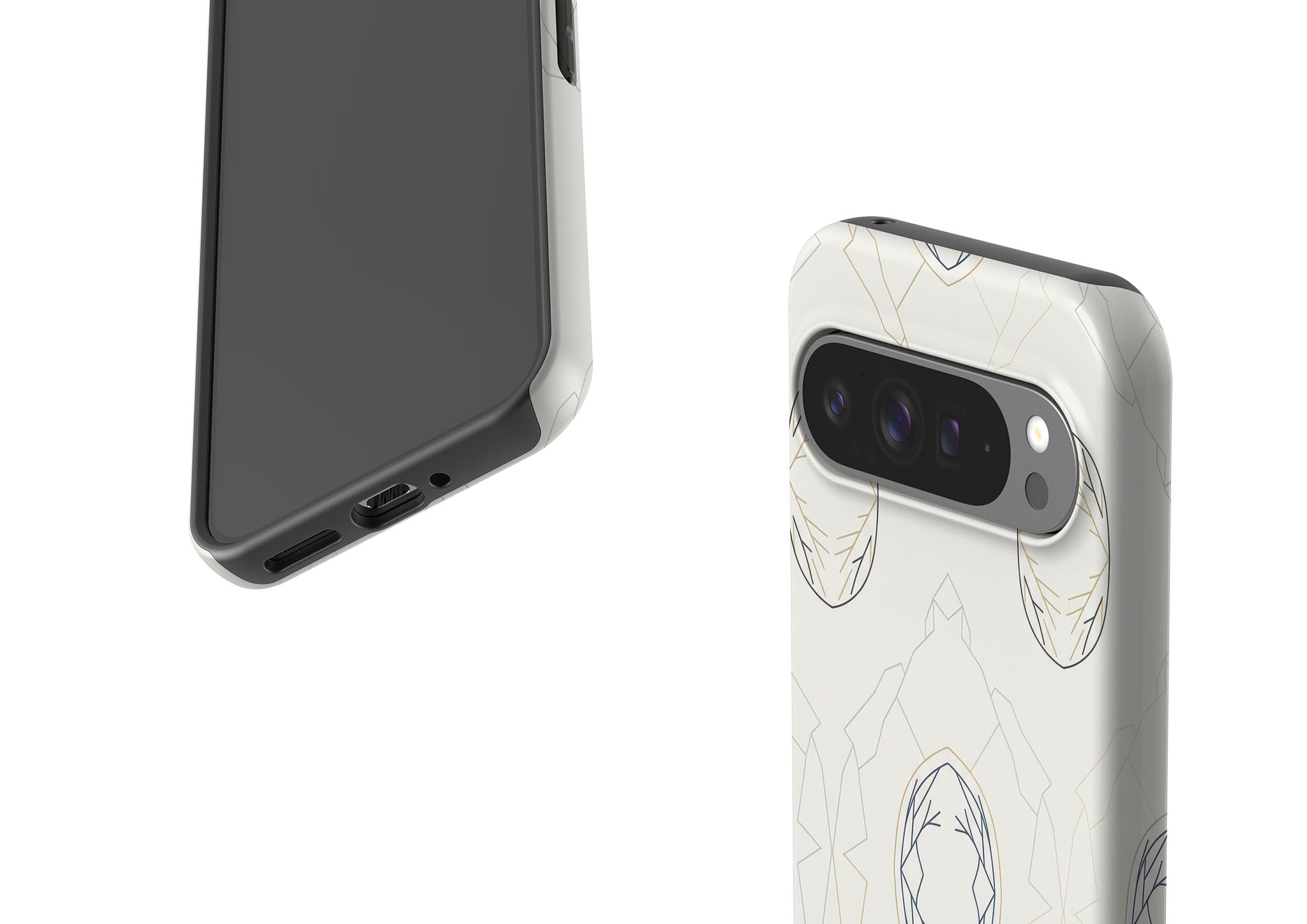 Frozen Lake Silence by Elsi Vaarala Tough Case for Google Pixel — Finnaij