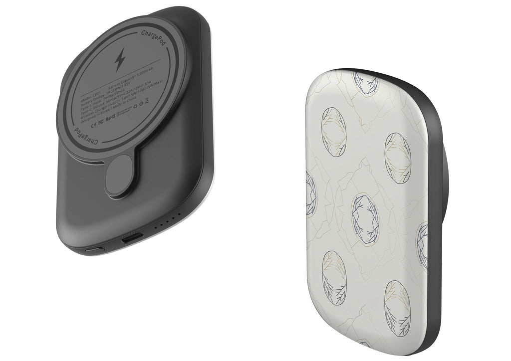 Frozen Lake Silence by Elsi Vaarala — MagSafe CHARGEPOD — Finnaij