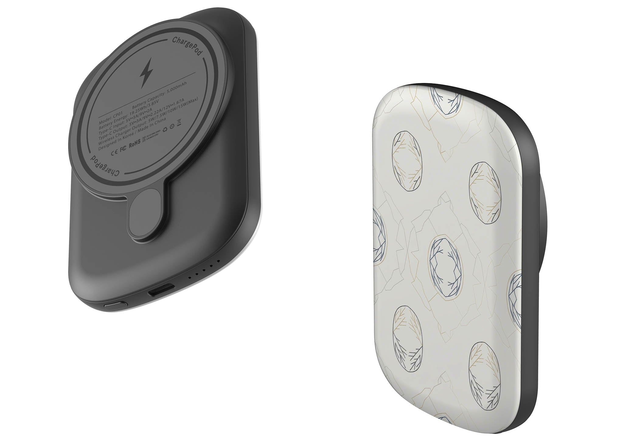 Frozen Lake Silence by Elsi Vaarala — MagSafe CHARGEPOD — Finnaij