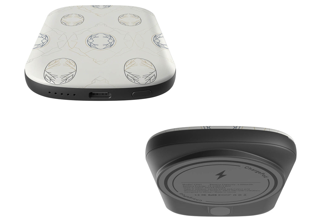 Frozen Lake Silence by Elsi Vaarala — MagSafe CHARGEPOD — Finnaij