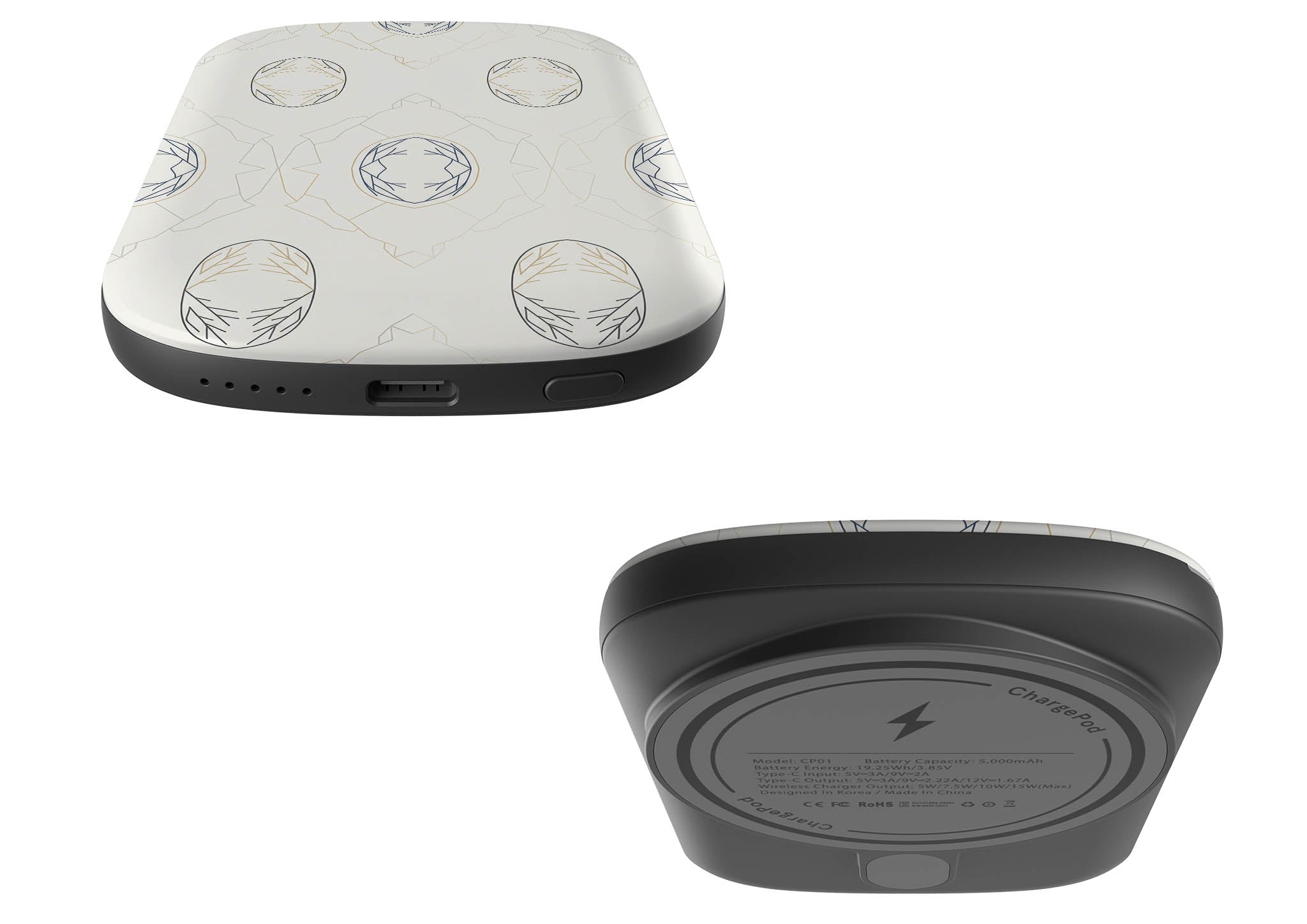 Frozen Lake Silence by Elsi Vaarala — MagSafe CHARGEPOD — Finnaij