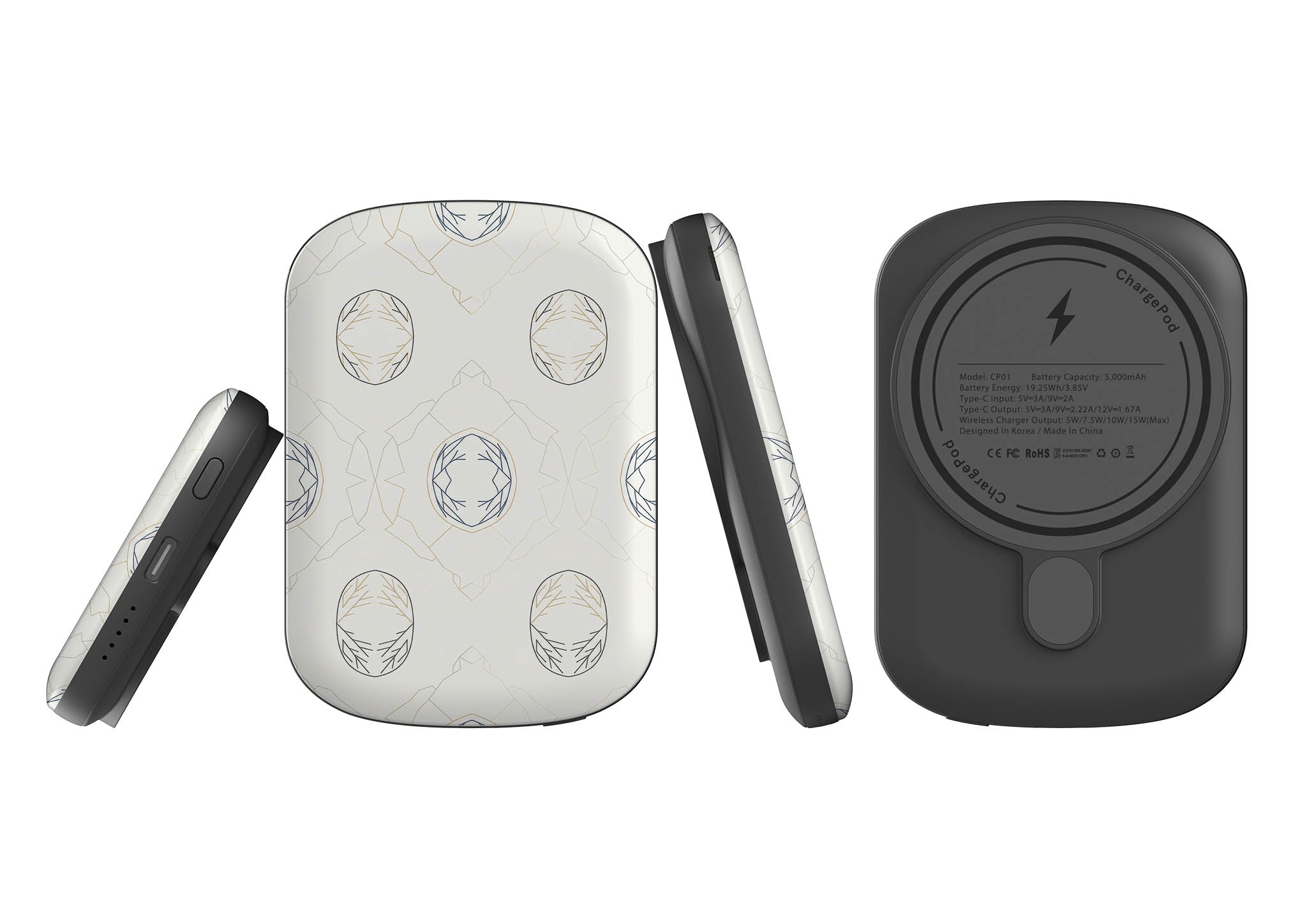 Frozen Lake Silence by Elsi Vaarala — MagSafe CHARGEPOD — Finnaij