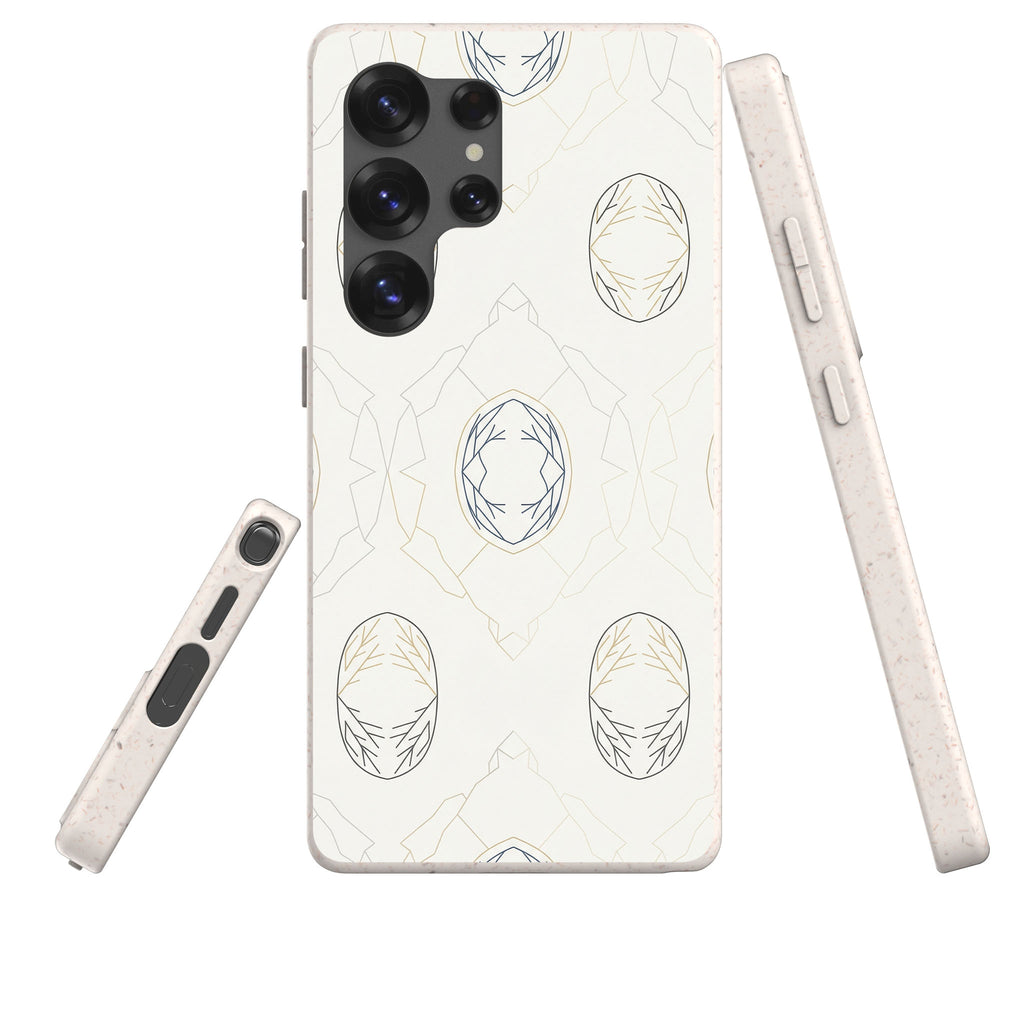 Frozen Lake Silence by Elsi Vaarala Bio-degradable Case for Samsung Galaxy — Finnaij