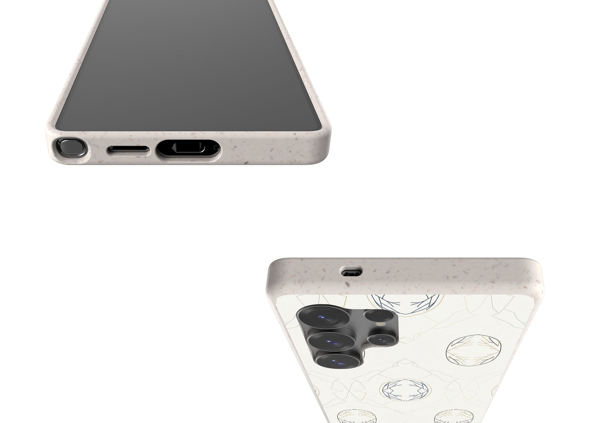 Frozen Lake Silence by Elsi Vaarala — Galaxy Bio-degradable Case for Samsung Galaxy — Finnaij